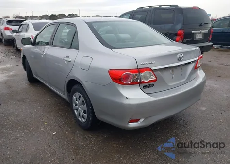 2011 Toyota Corolla Le from USA, damaged, VIN 2T1BU4EEXBC743864